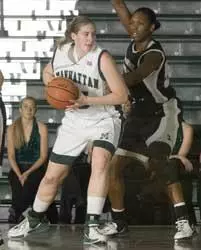 REGAN?S BIG GAME LEADS WOMEN?S BASKETBALL TO UPSET OF HARFTORD 61-57