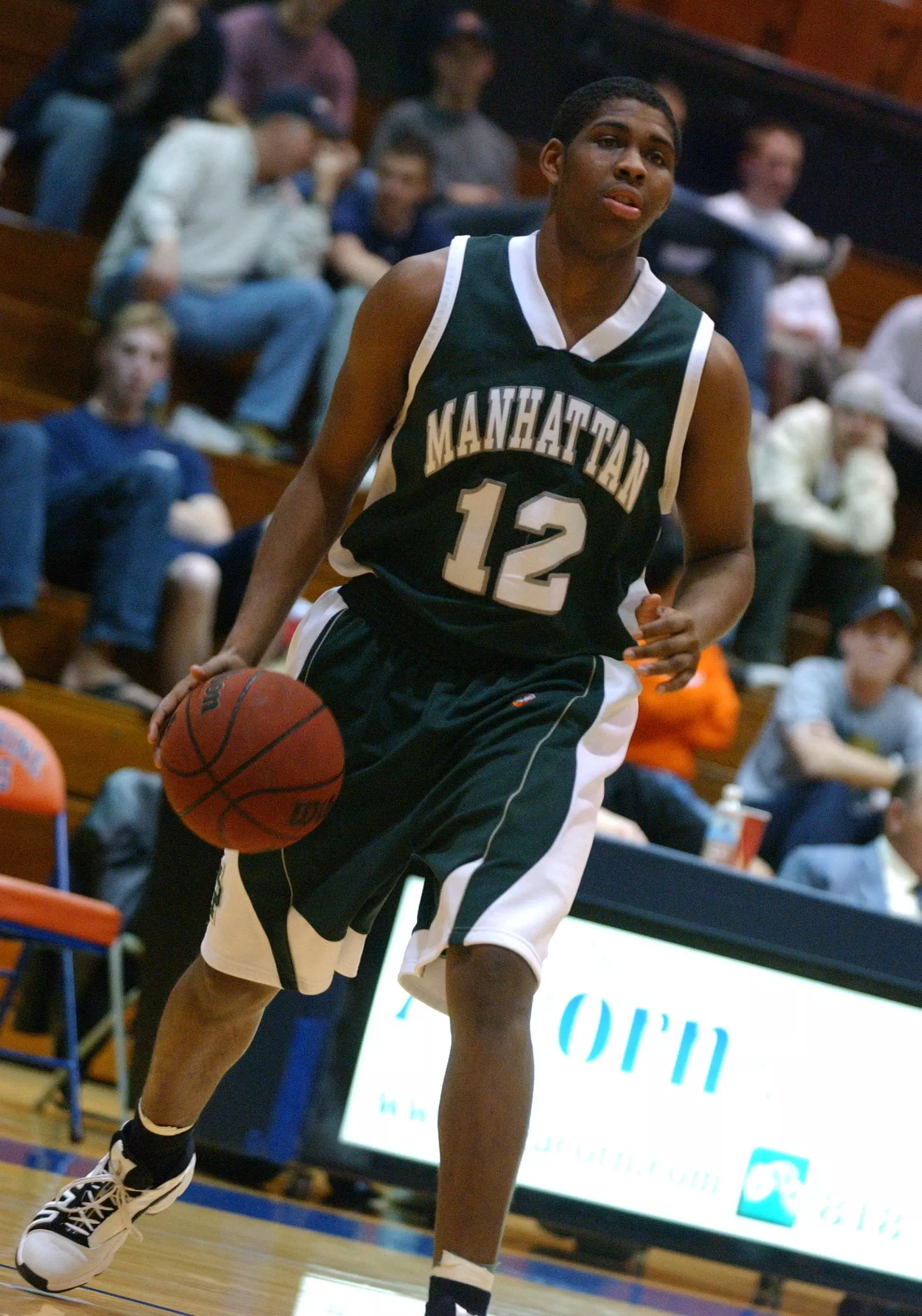 Manhattan Edged at Rider; 93-80