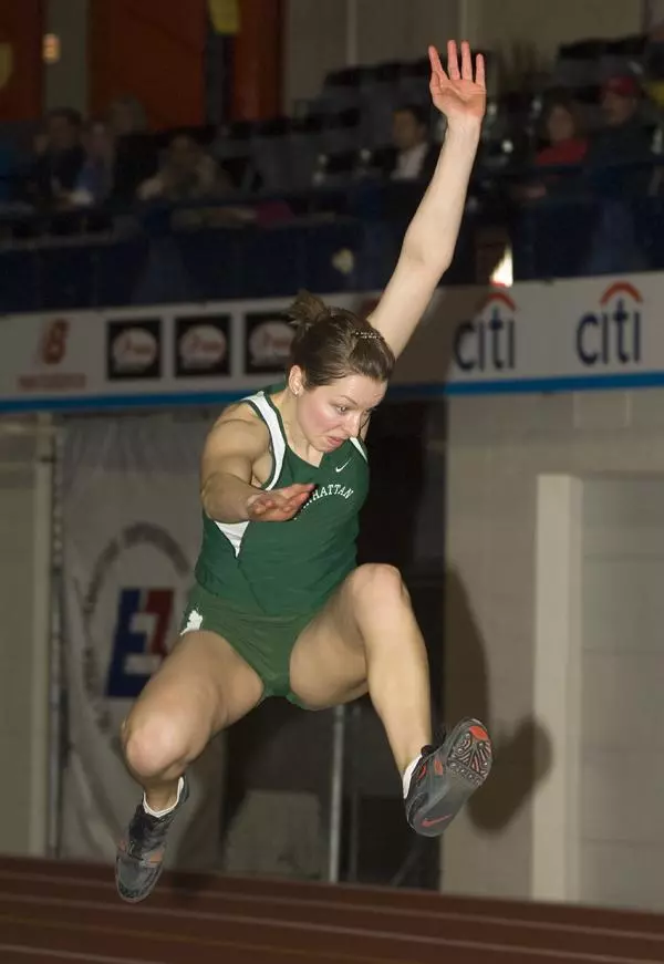 SHORT-HANDED WOMEN'S TRACK AND FIELD HAS STREAK OF TEN STRAIGHT TITLES ENDED BY RIDER AT MAAC INDOOR CHAMPIONSHIPS