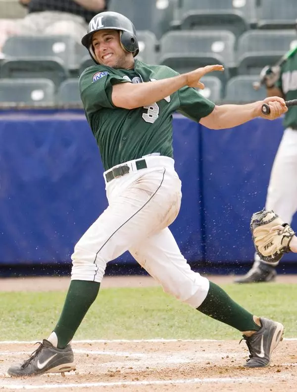 BASEBALL FIGHTS TO THE END, BUT DROPS 9-7 DECISION TO LE MOYNE IN MAAC CHAMPIONSHIP GAME