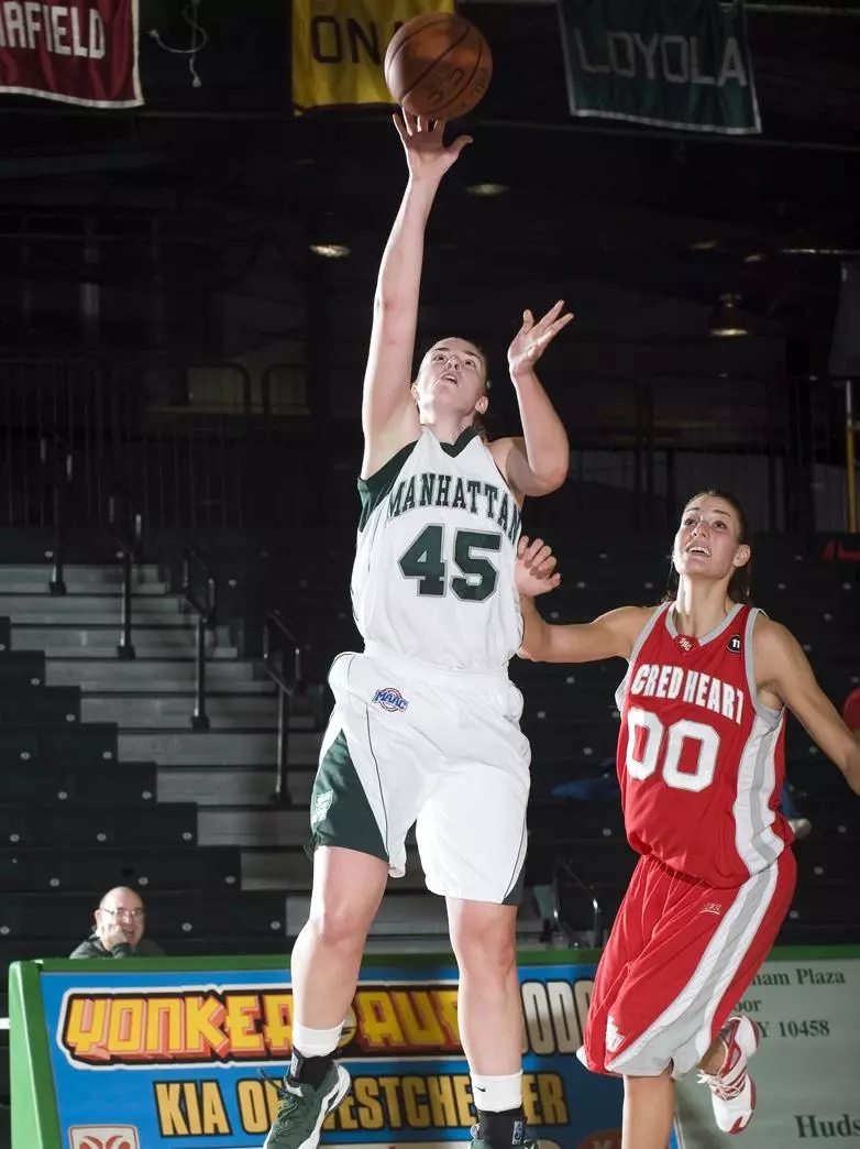 Big Second Half Pushes Portland Past Manhattan, 84-66