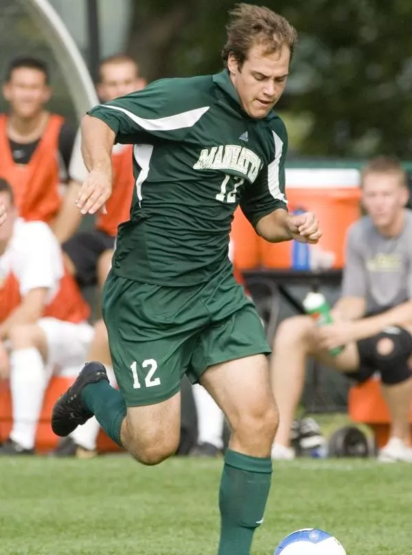 Figueiredo Leads Adelphi Past Manhattan; 3-0