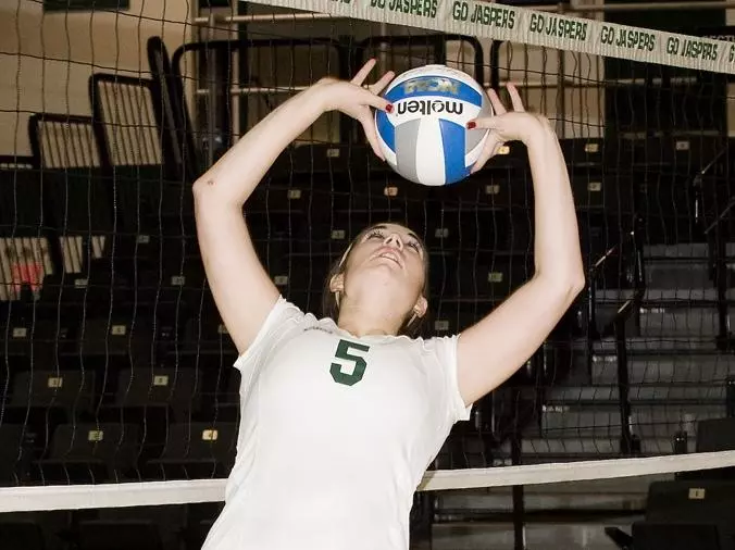 Lady Jaspers Drop Five-Set Thriller at Bryant