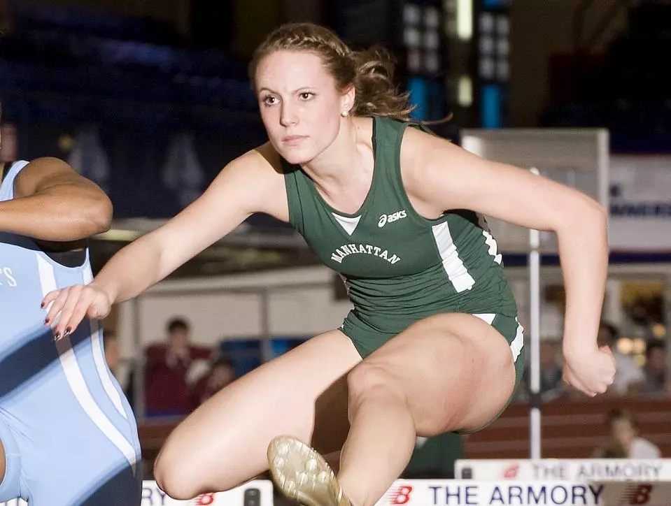 Nyback Sets School Record In Heptathlon at Metropolitan Championships