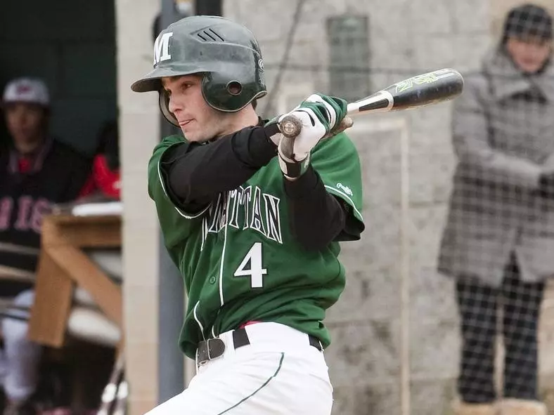 Manhattan Baseball Edged at Villanova