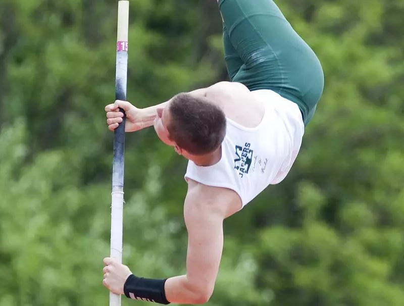 McGovern Earns Silver Medal In Pole Vault at St. Valentine Invitational