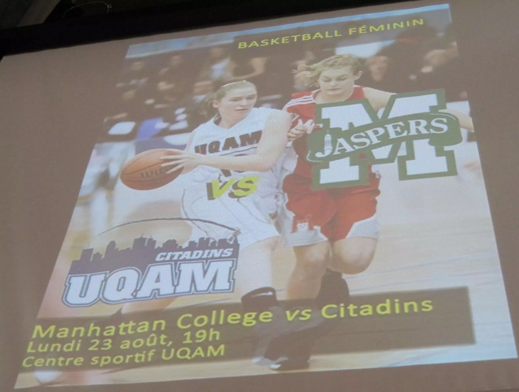 Lady Jaspers Top UQAM In First Game Of Canadian Trip
