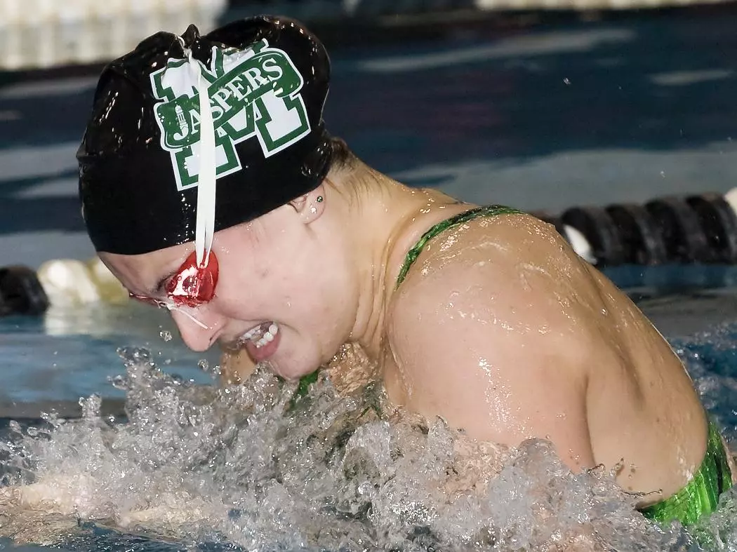 Swimming Opens Year with Victory