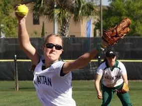 Manhattan Opens Home Schedule With Doubleheader Split