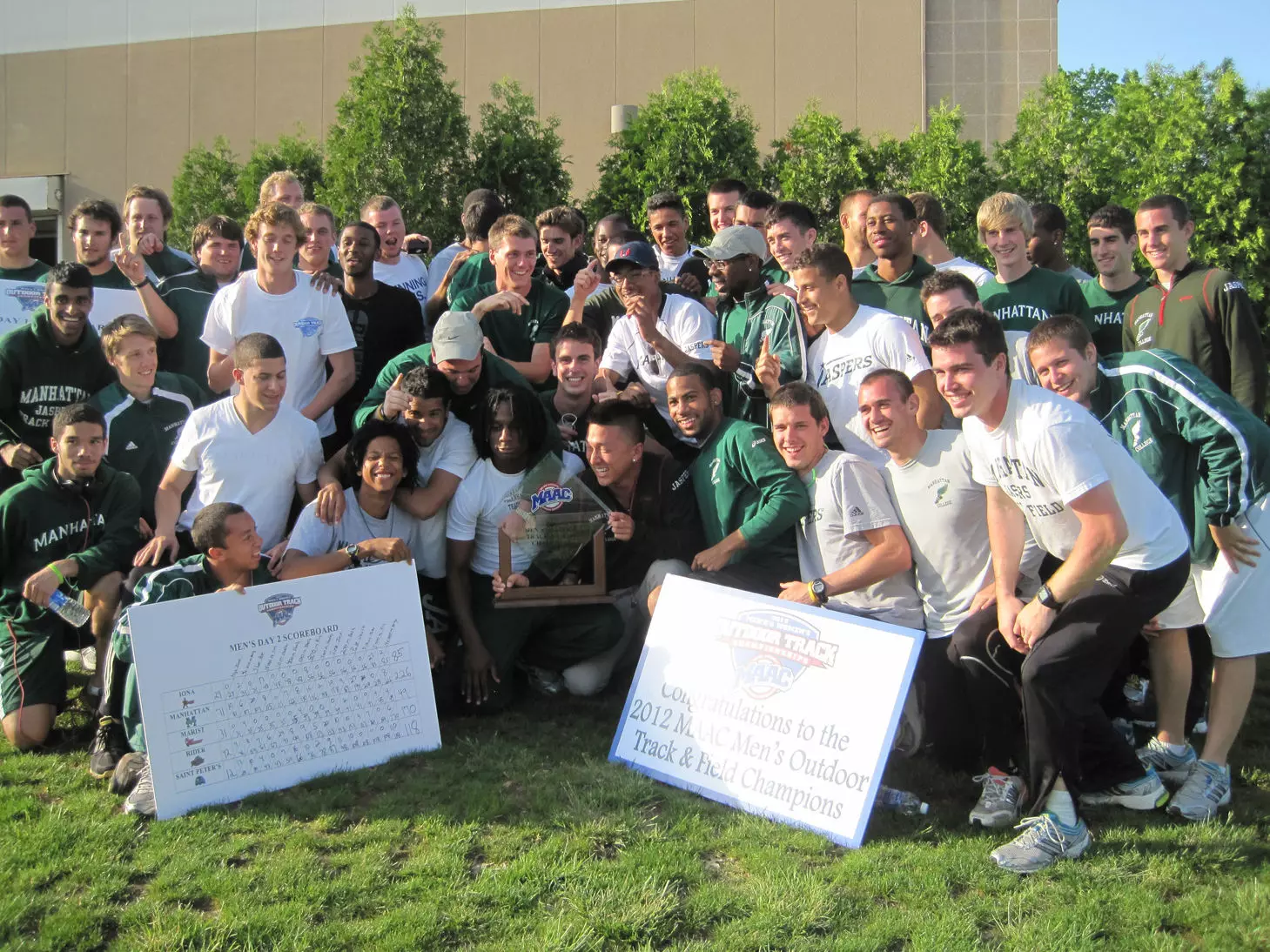 Manhattan Wins 2012 MAAC Men?s Outdoor Championship