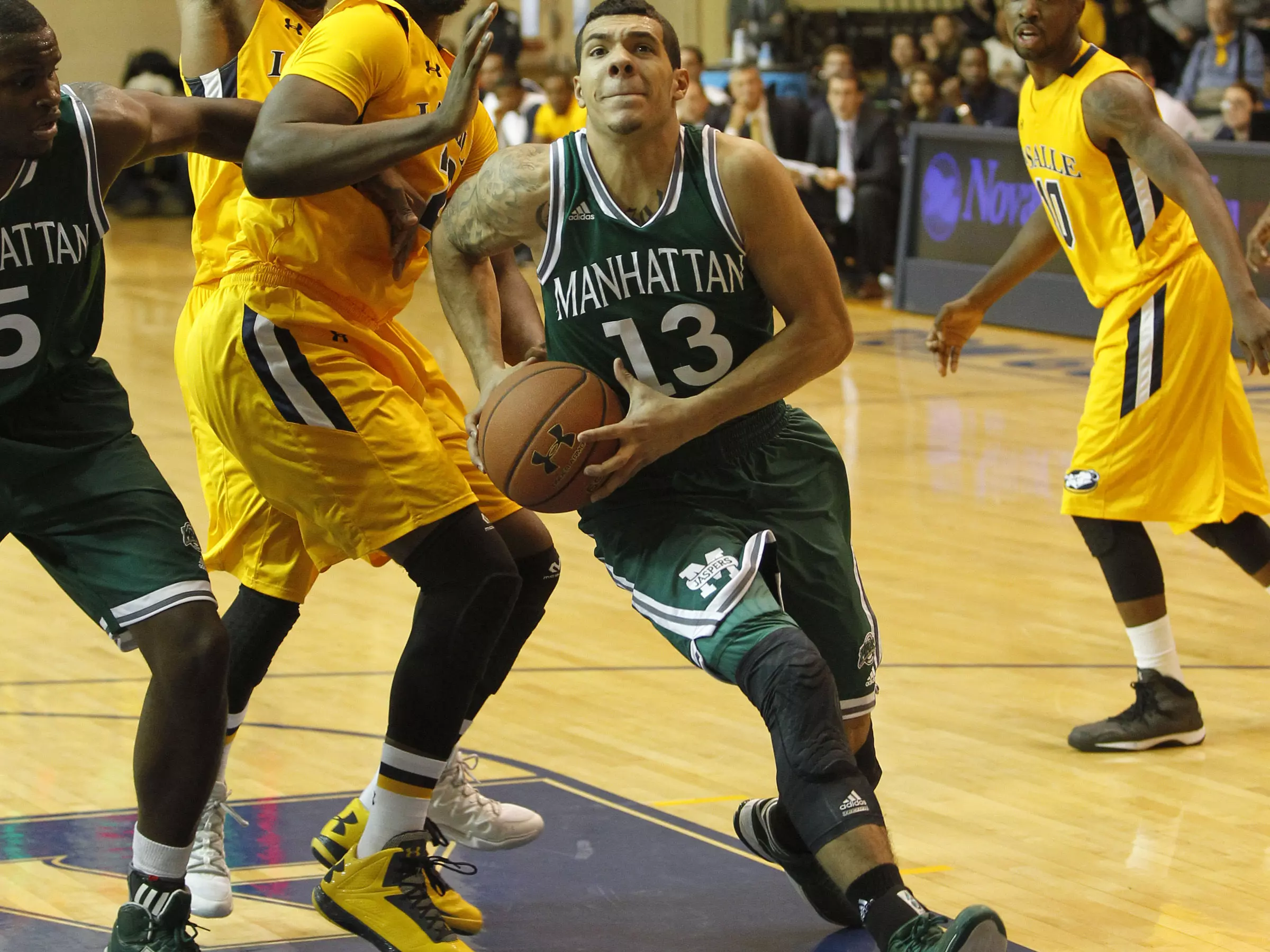 Men's Hoops Opens Season with Thrilling 2OT Win at La Salle