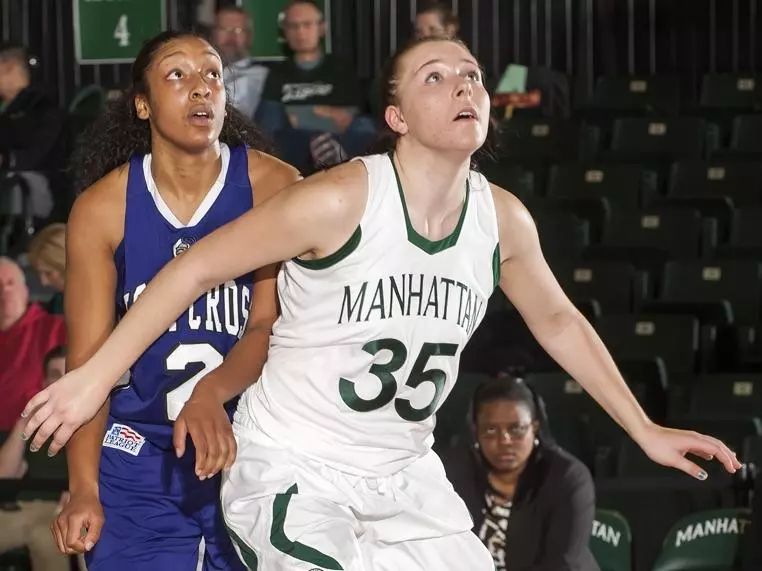 Manhattan Visits Holy Cross In First Road Game of Season