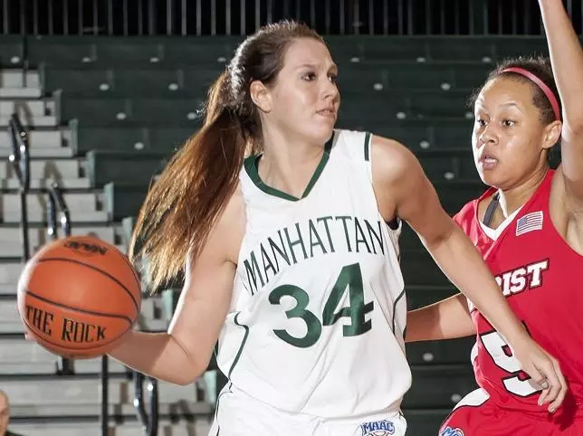 Manhattan Comes Back Late to Knock Off Holy Cross, 66-60
