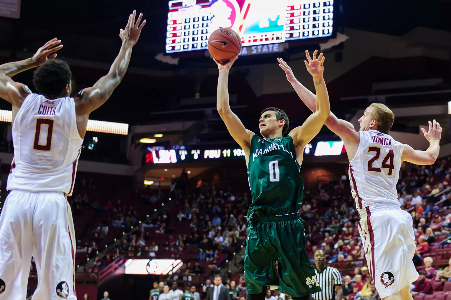 Late Run Lifts Manhattan To Thrilling 73-69 Win Over Morgan State