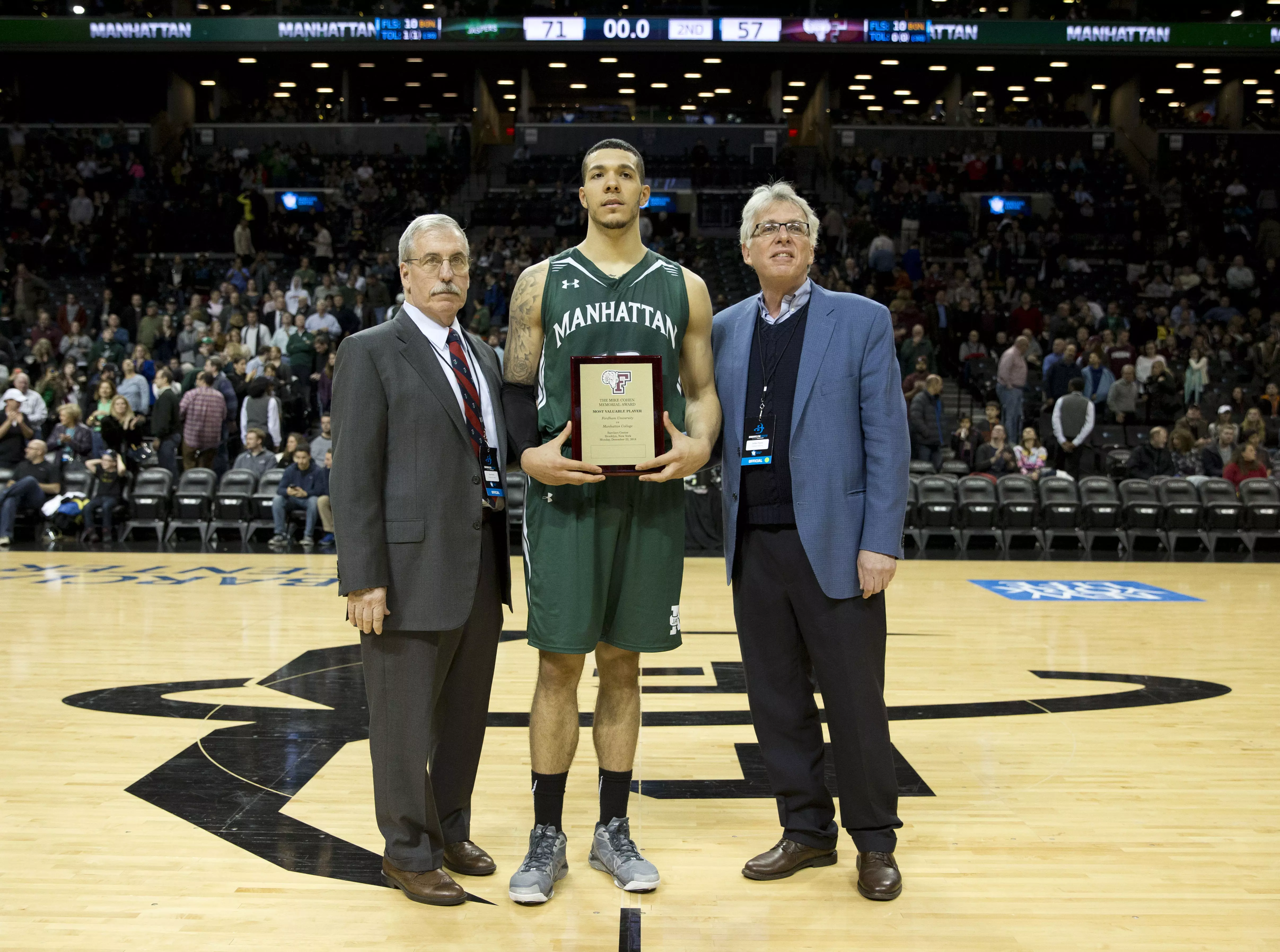 Manhattan Defeats Fordham 71-57 To Win The Battle Of The Bronx
