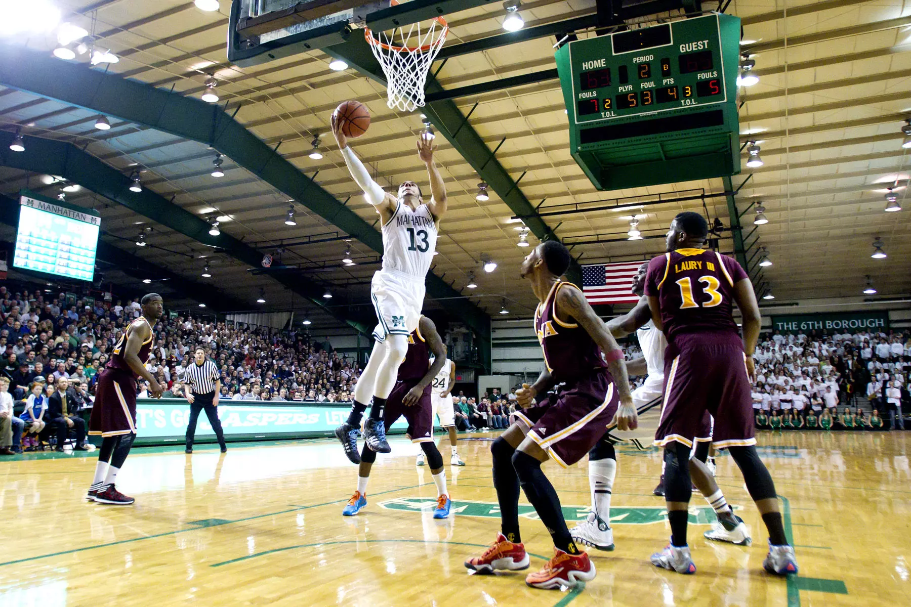 Men's Basketball Tops Iona in Overtime Thriller, 80-77