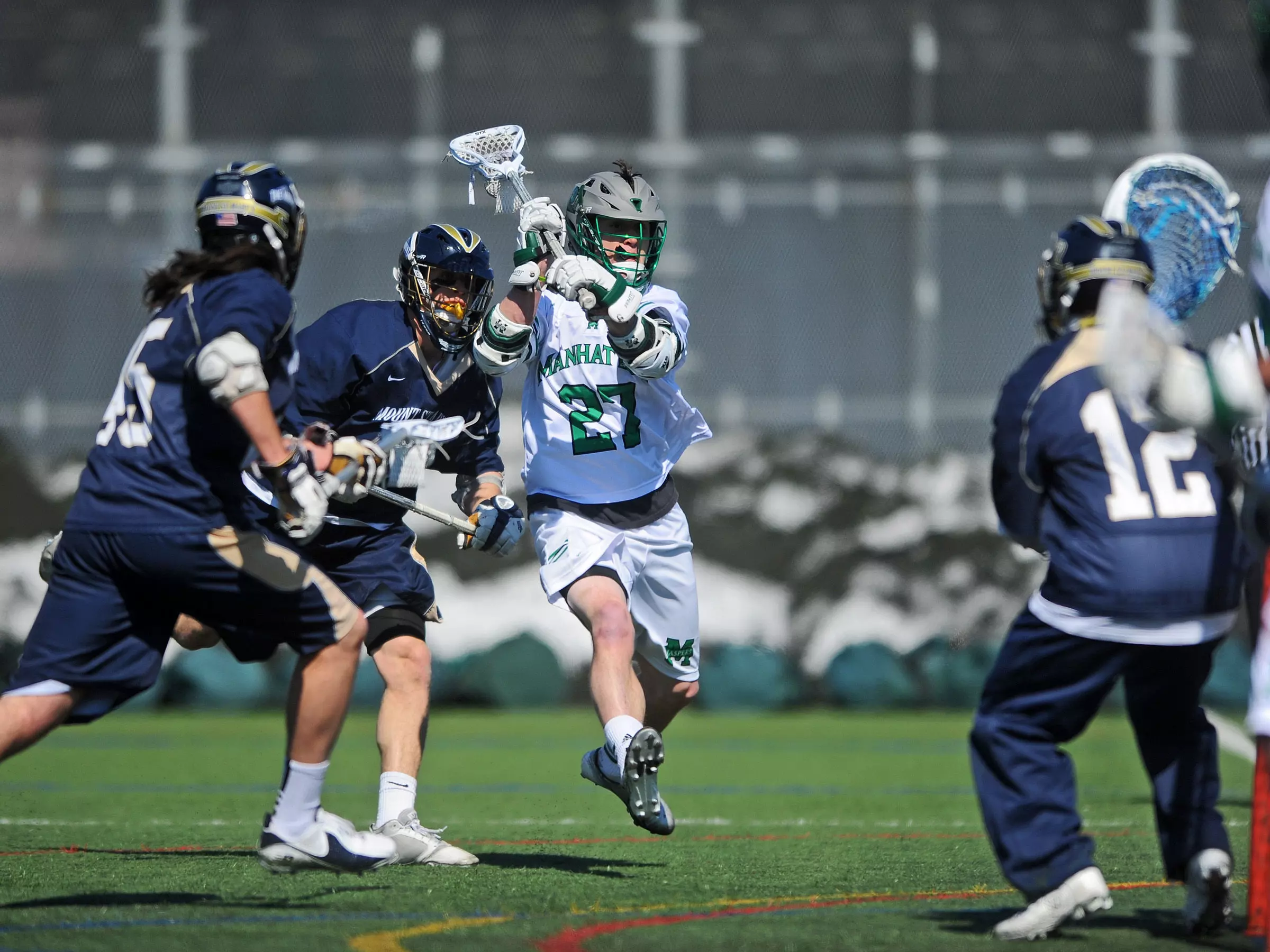 Low Scoring Second Half Leaves Men's Lacrosse Short of Stony Brook