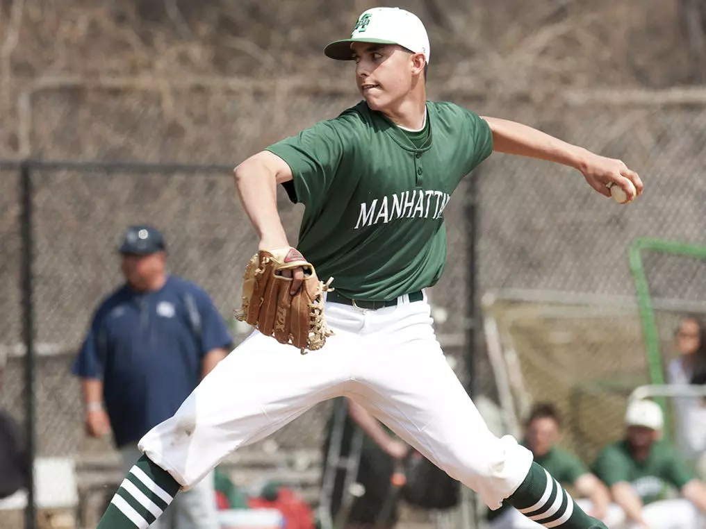 Jacques' Shutout Lifts Manhattan To Doubleheader Split