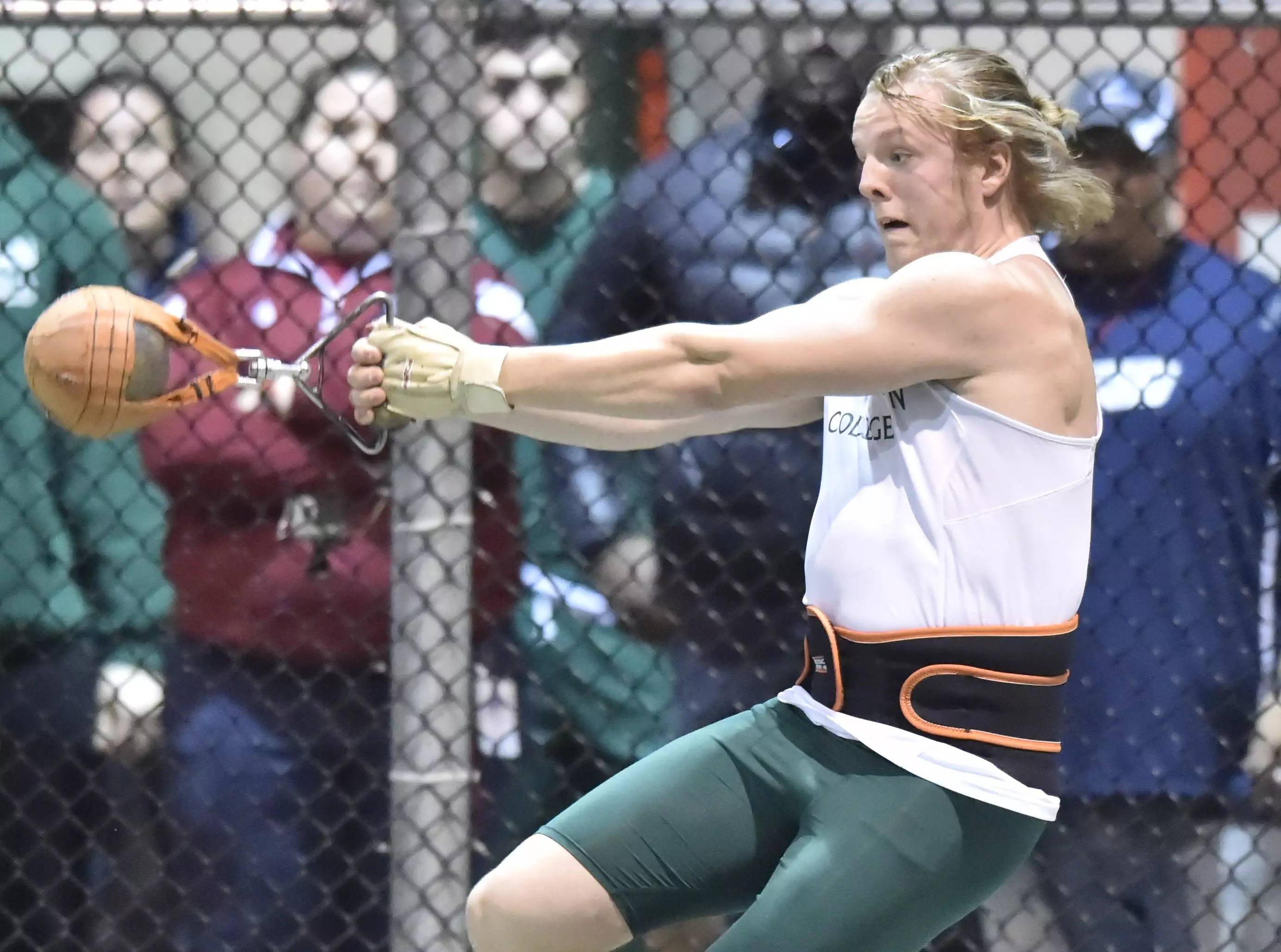 Love Litzell Finishes Third In Millrose Games Weight Throw