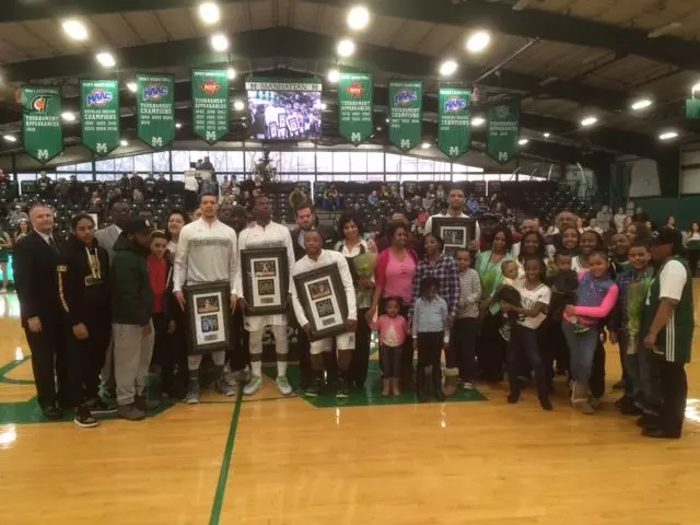 Late Defensive Stand Lifts Manhattan To 69-65 Senior Day Win
