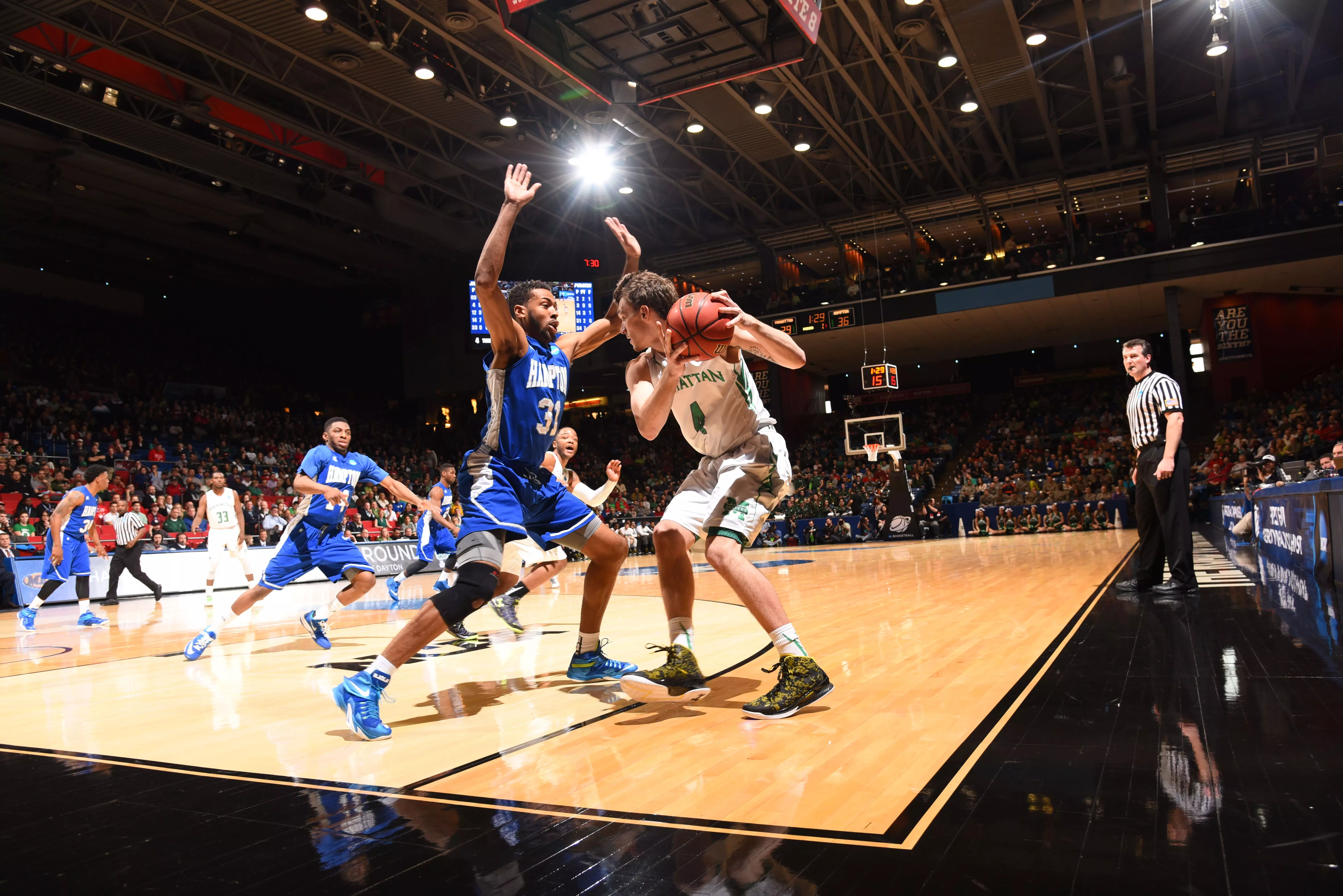 Manhattan Drops Exhibition Game To Adelphi