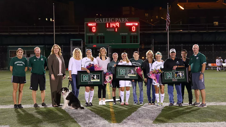 Manhattan Falls To Marist On Senior Night