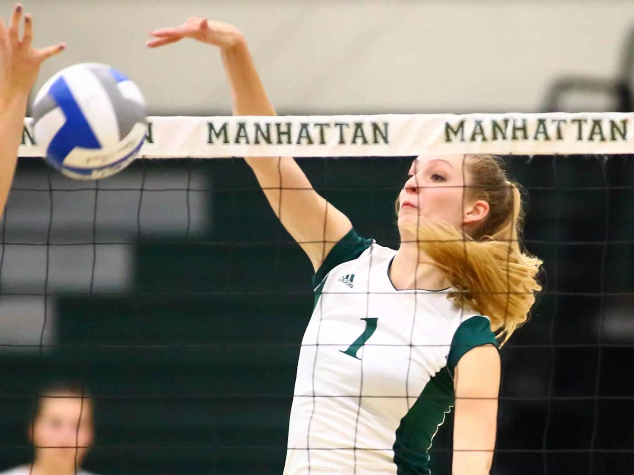 Behrens, Kostic Combine For 32 Kills In Five-Set Loss