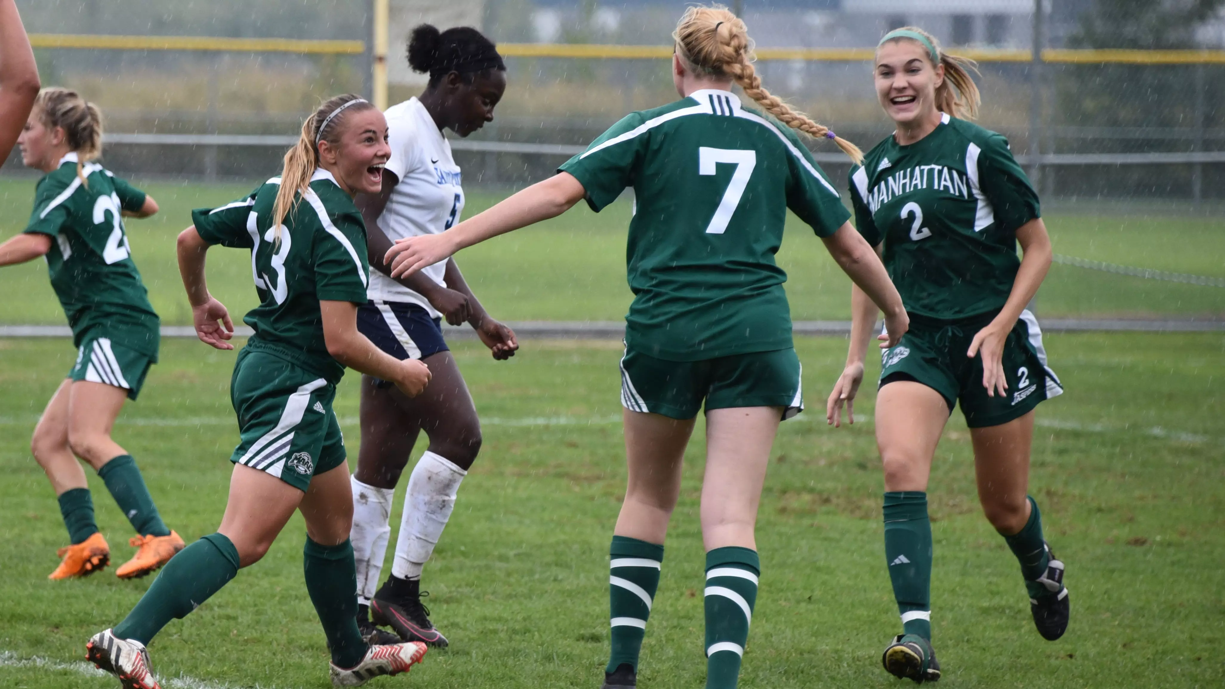 Manhattan Rallies For 2-1 Win At Saint Peter's
