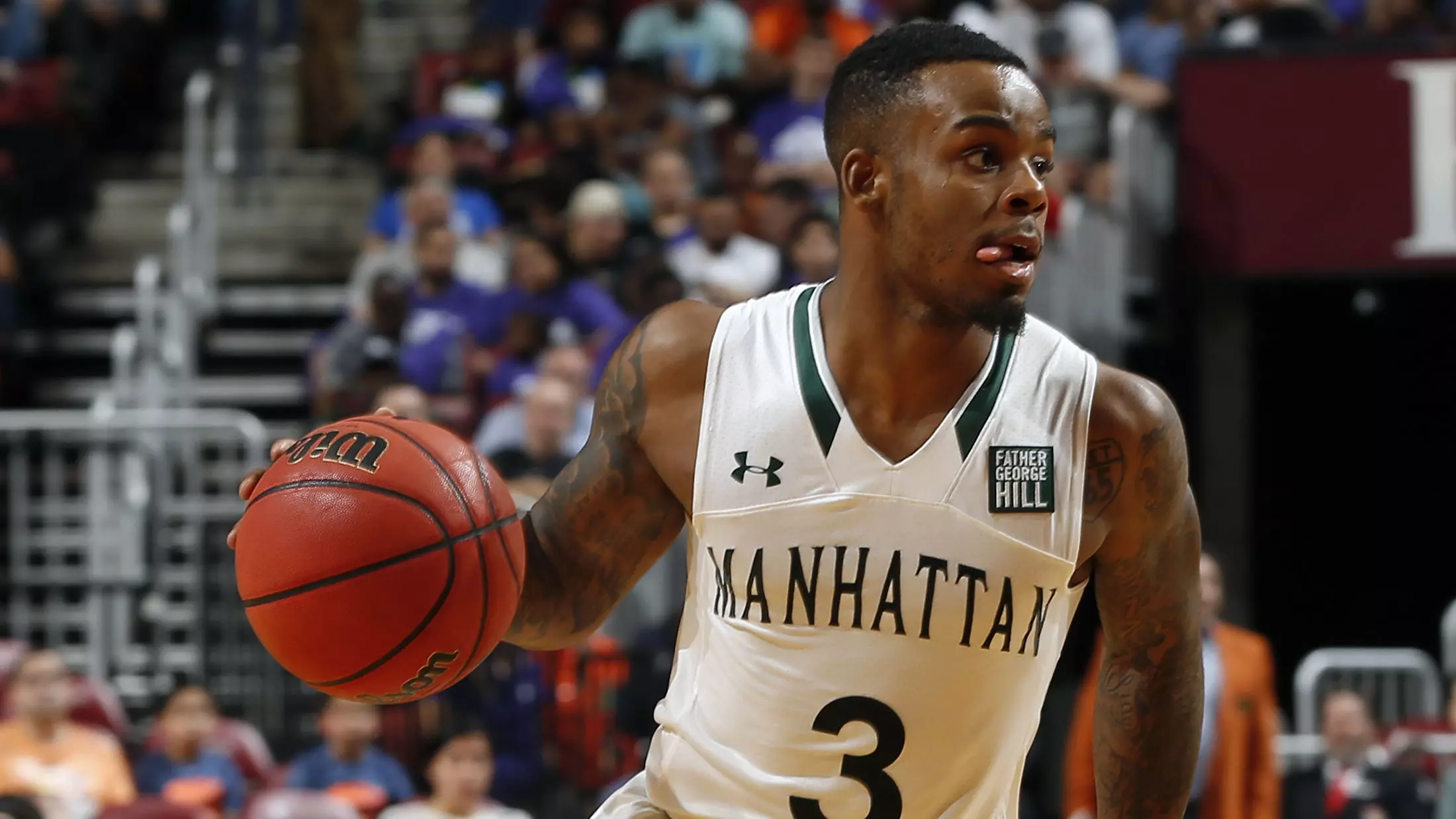 Turner's 26 Points Leads Manhattan To 61-54 Win Over SFBK