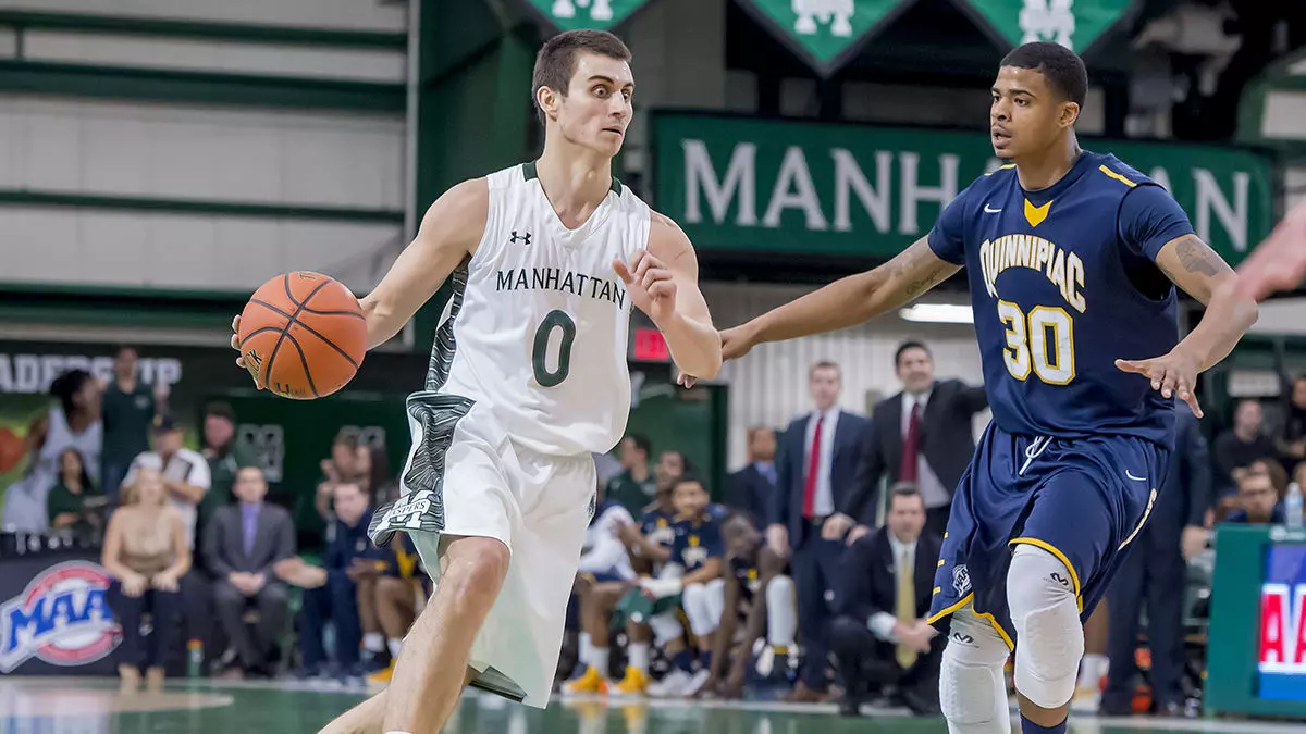 Manhattan Withstands Late Quinnipiac Rally In 63-59 Win