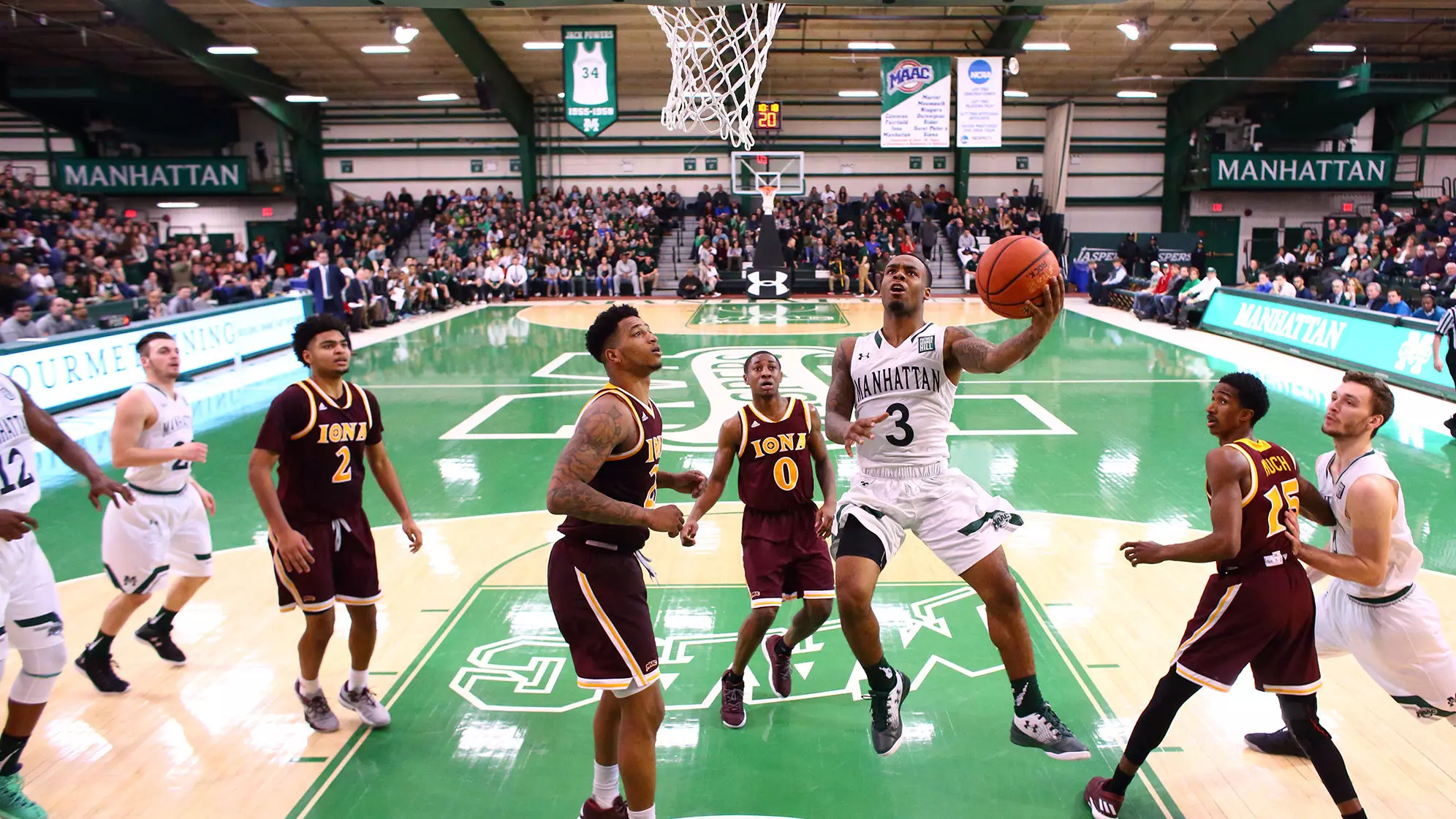 Iona Rallies For 82-67 Win Over Manhattan