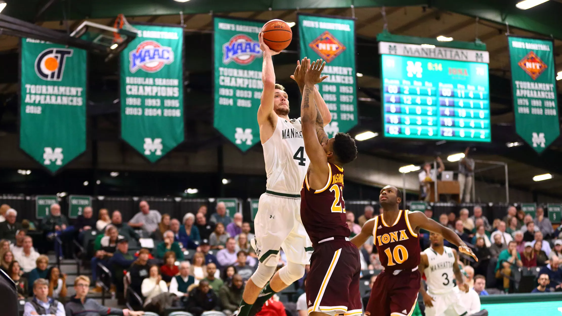Waterman's Big Night Not Enough In 82-71 Loss At Monmouth