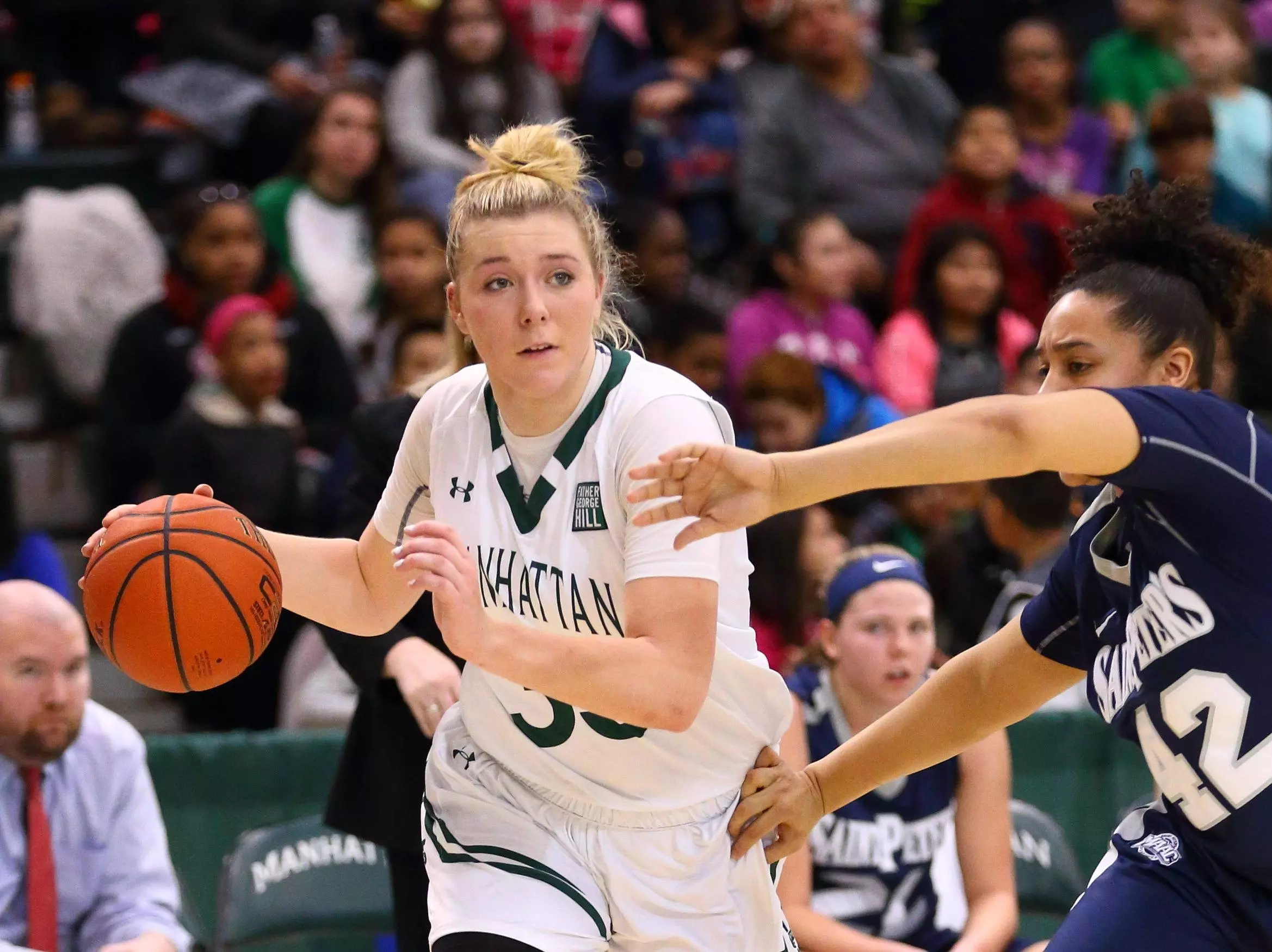 Manhattan Rolls Past Saint Peter’s On “Kid’s Day Out”