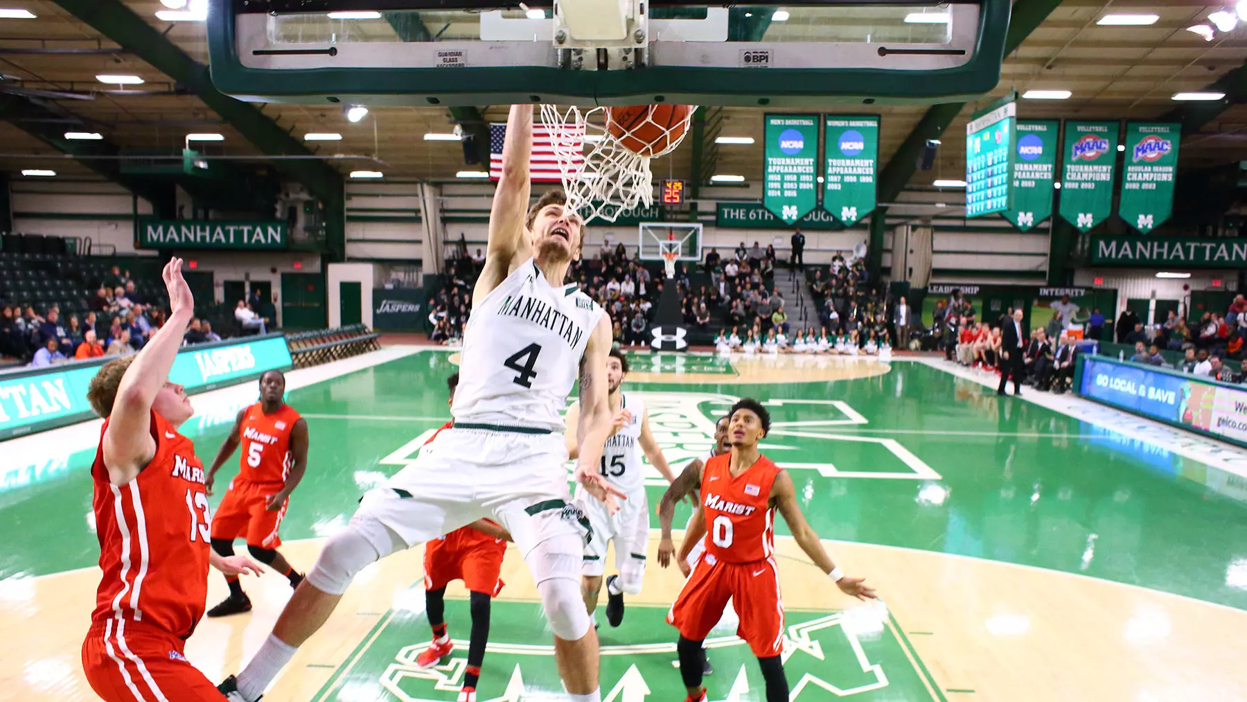 Manhattan Hosts MAAC-Leading Monmouth Friday Night