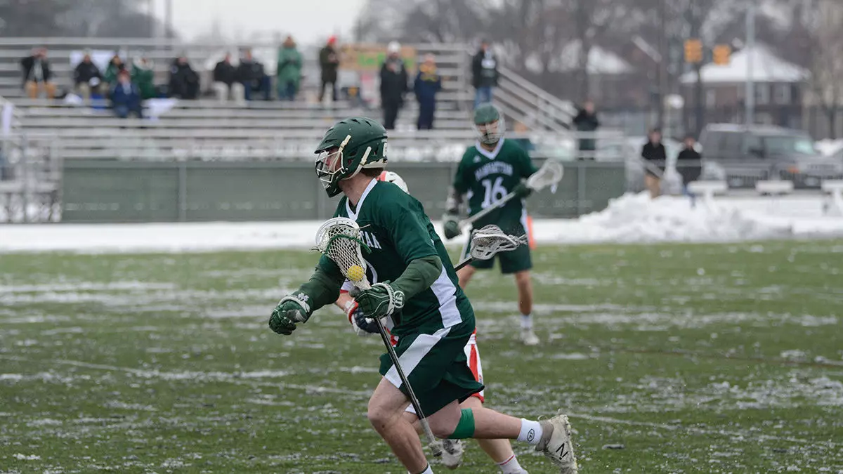 Manhattan Drops 14-11 Decision To Detroit Mercy