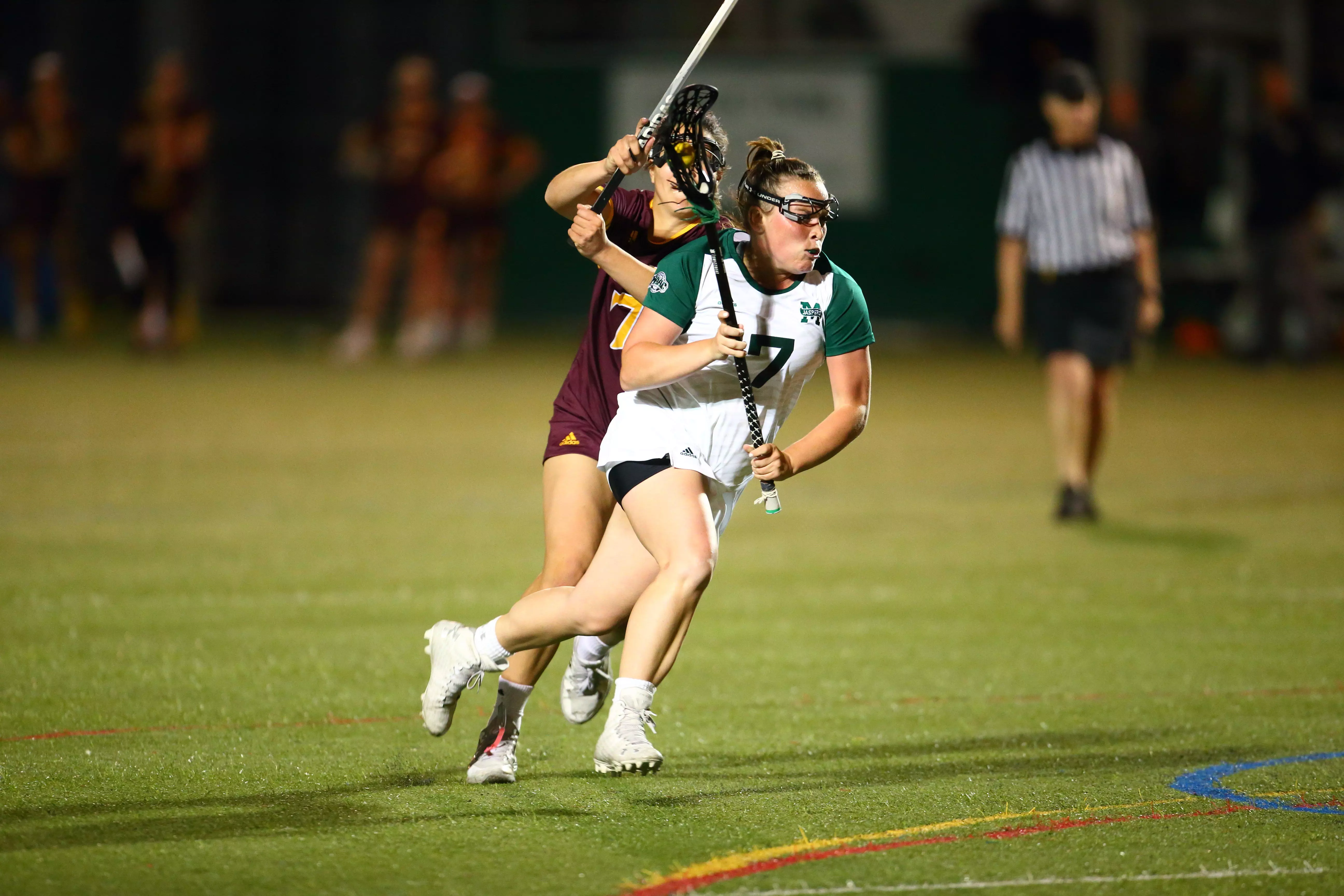 Monmouth Stops Manhattan, 9-7