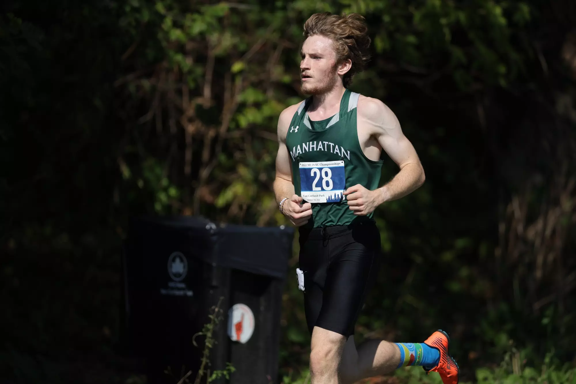 Justin Jordeans running 