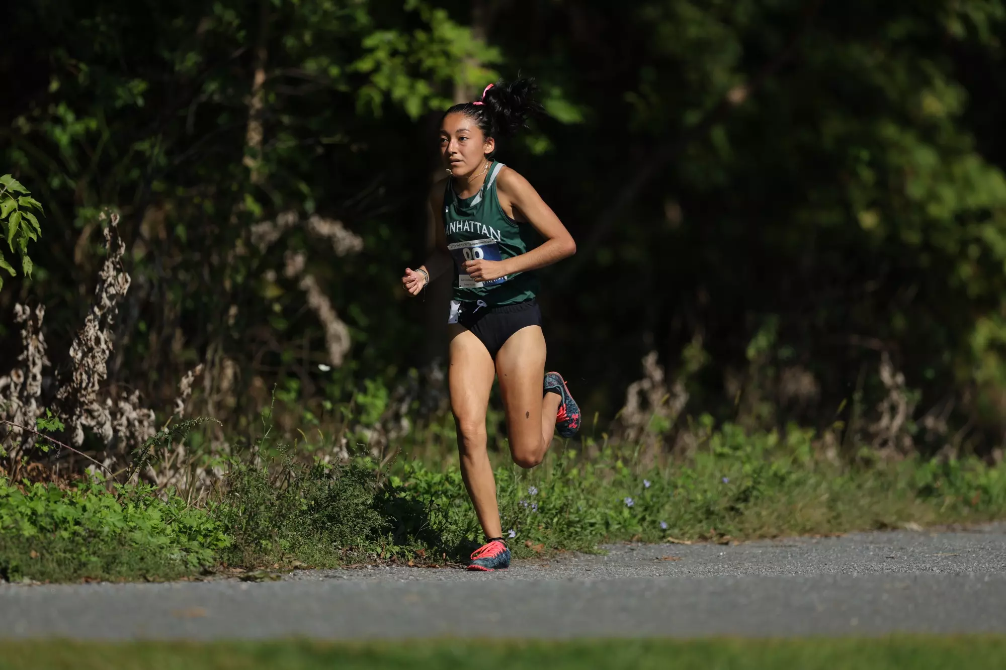 Evelyn runs at Mets