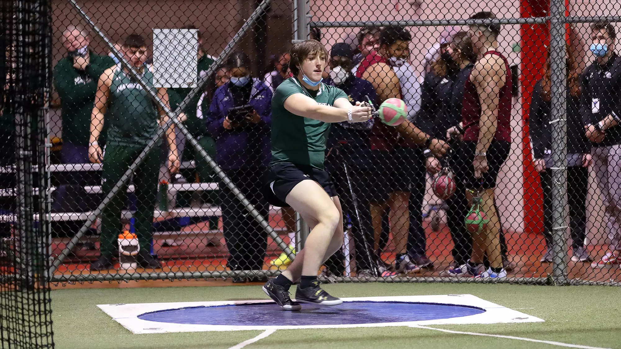 RJ Decker at MAAC Indoors 2022