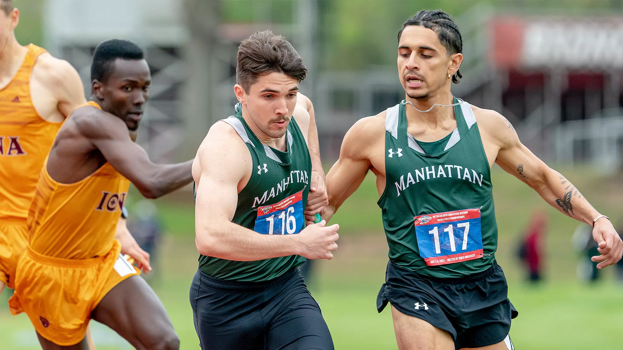 relay handoff with Dom Boccia and Marc Carrera