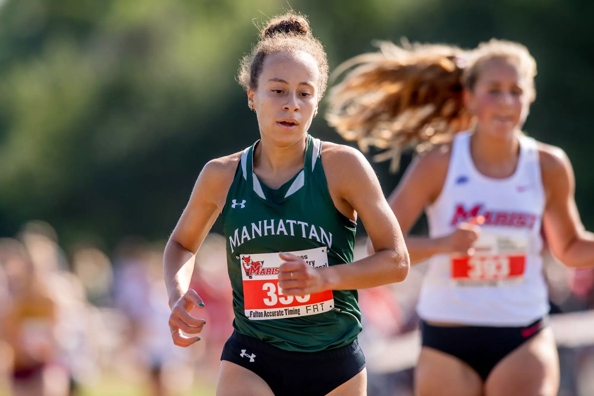 Andria Scaglione runs at Marist Opener 