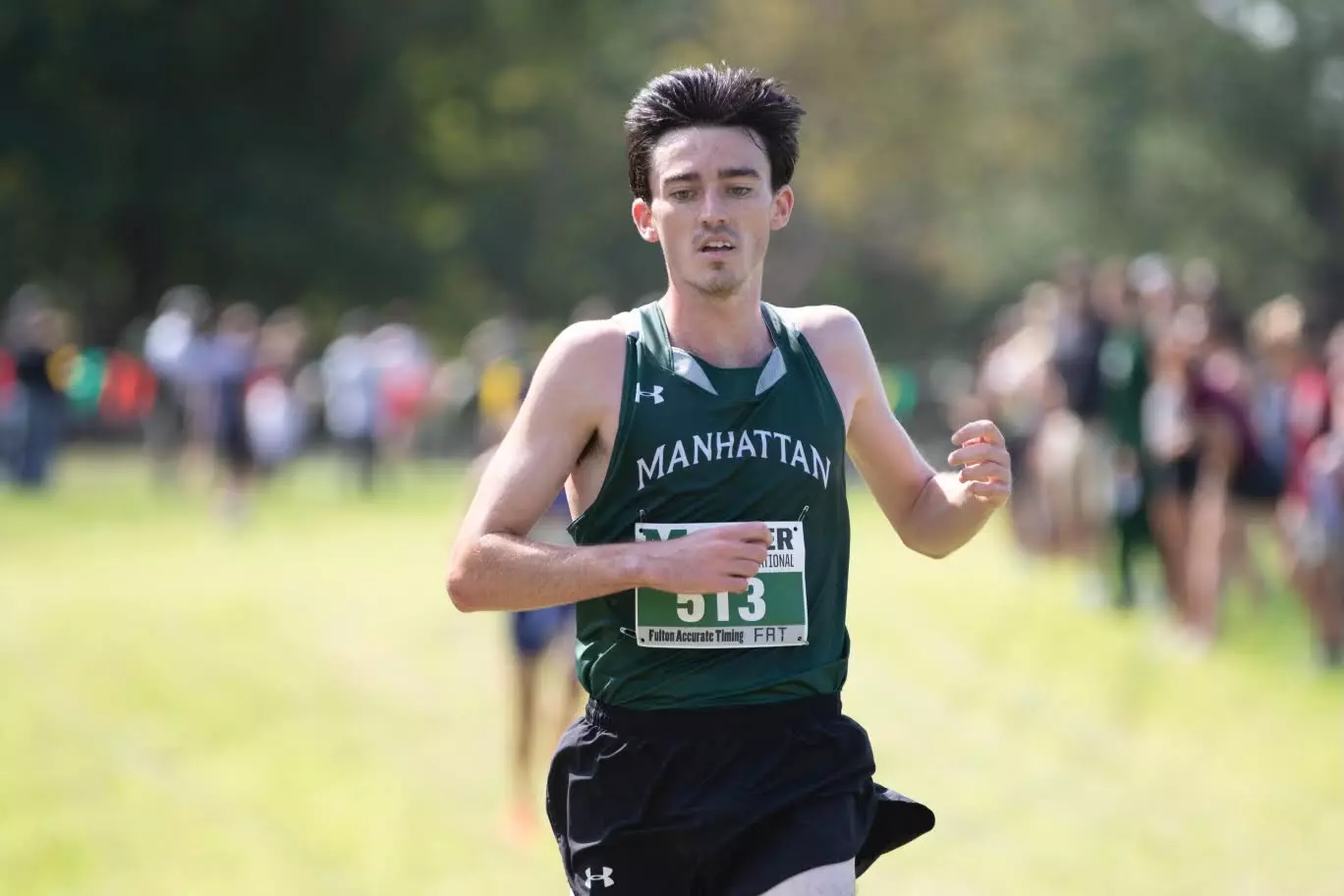 Michael Hennelly runs at Jasper XC Classic