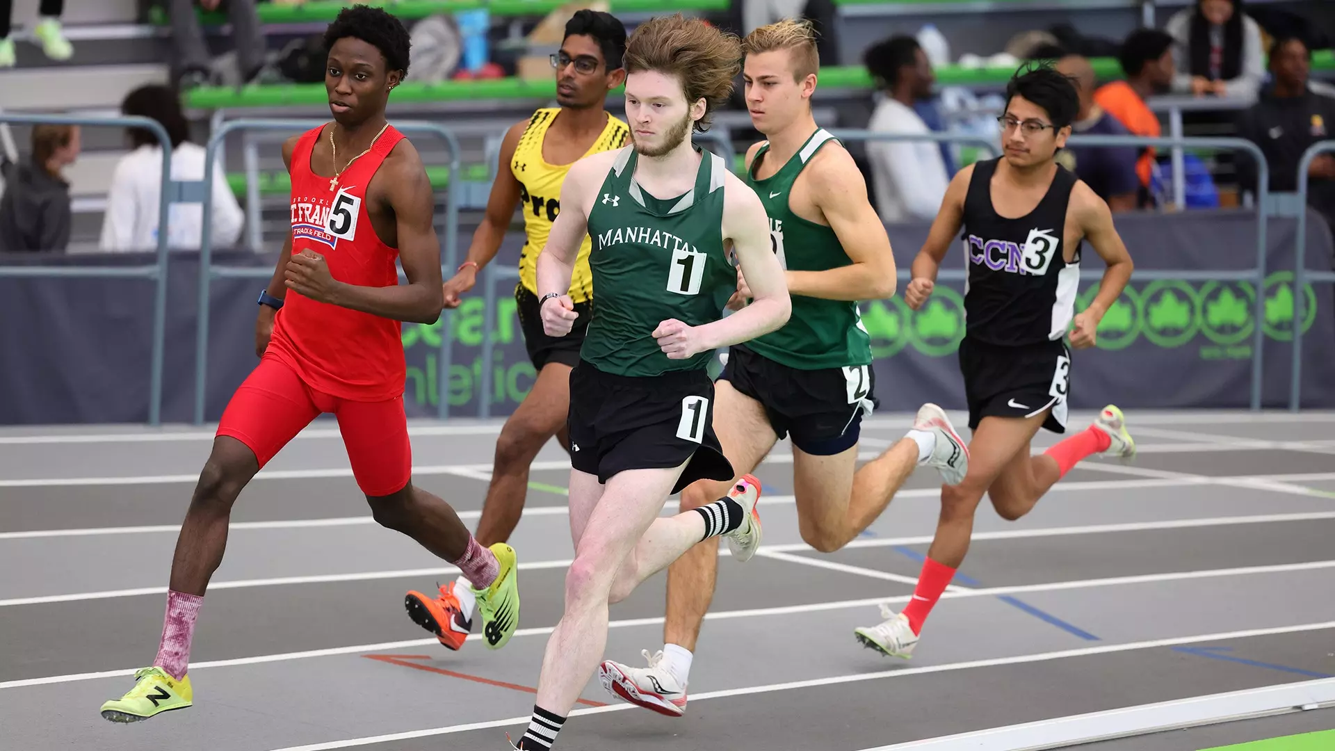 Justin Jordaens running at Ocean Breeze
