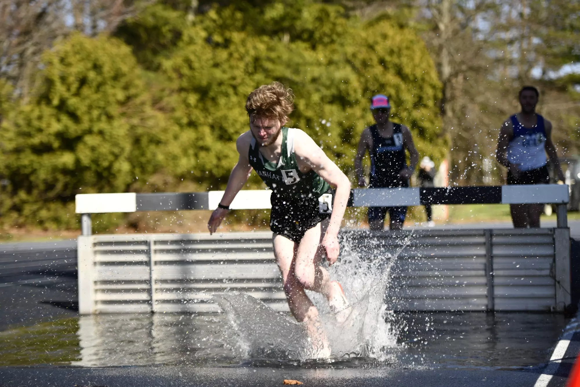 Brendan Lucey in the Steeplechase