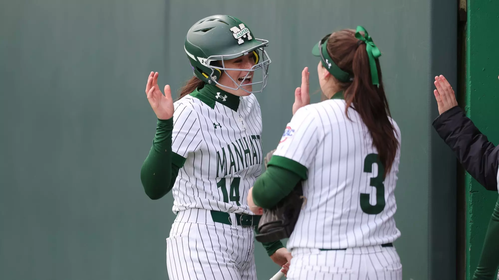 Softball celebration