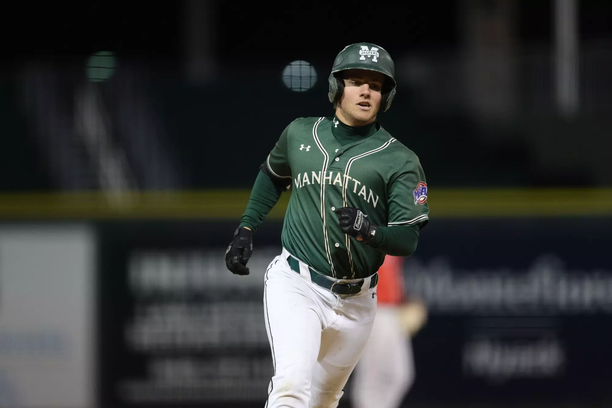 Trevor Santos home run trot against Fairfield