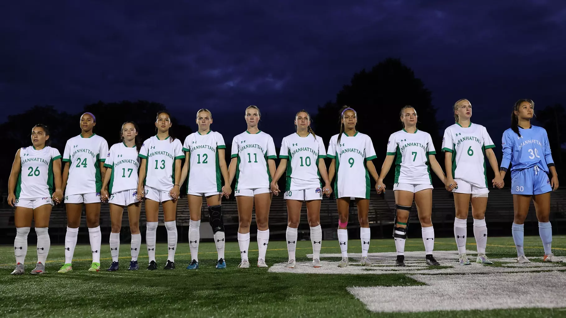Starting lineup vs Rider Sept. 28, 2022