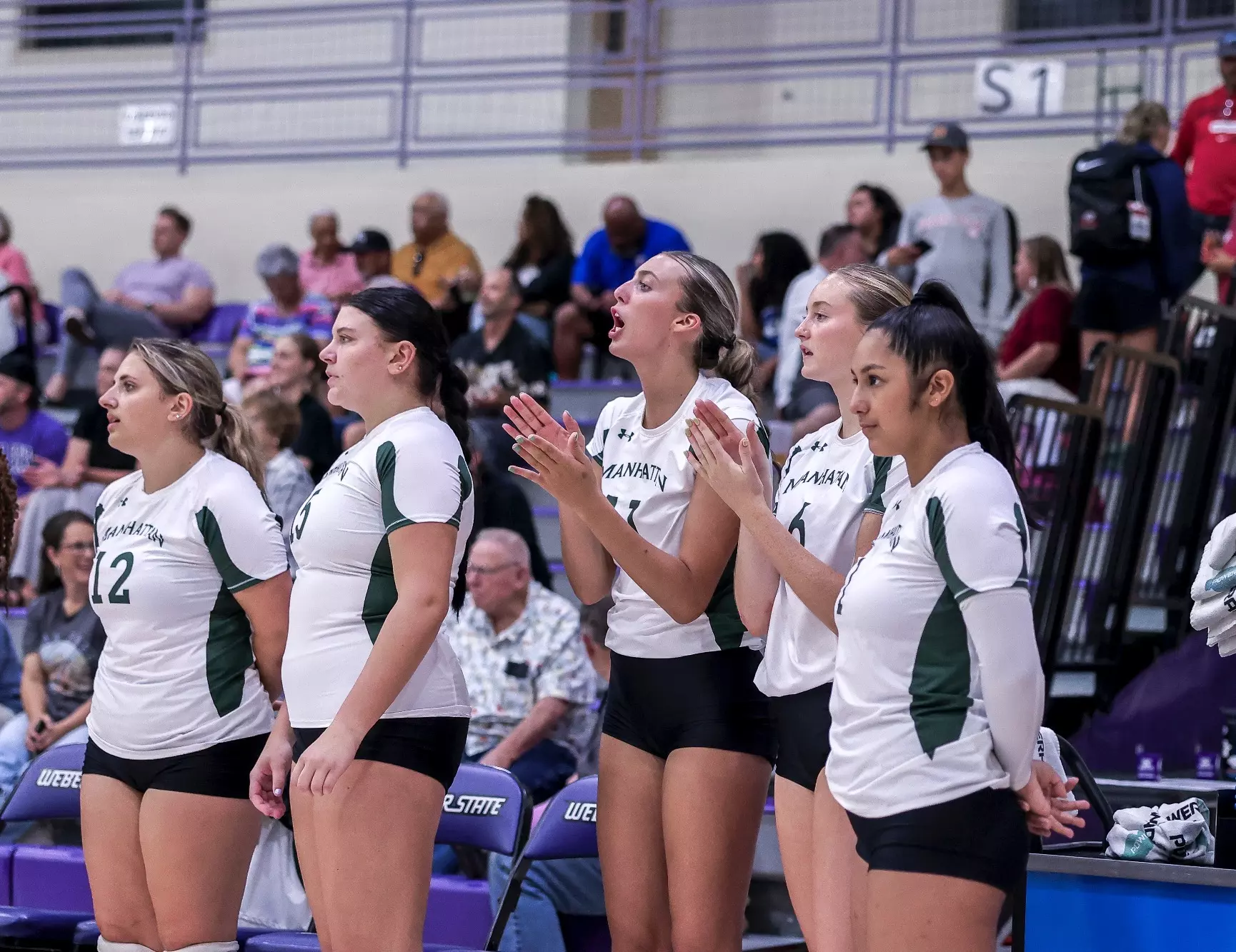 VB Team sideline photo