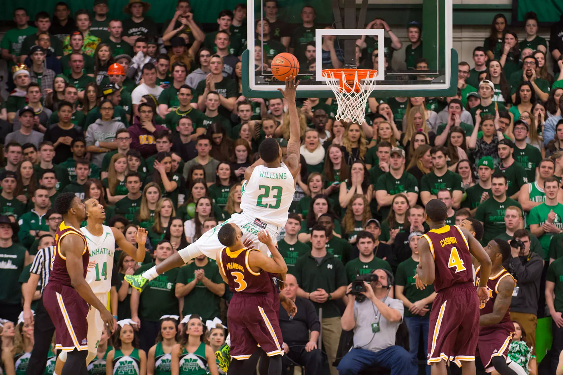 Manhattan's Game With Iona Slated For ESPNU At 7:00 PM