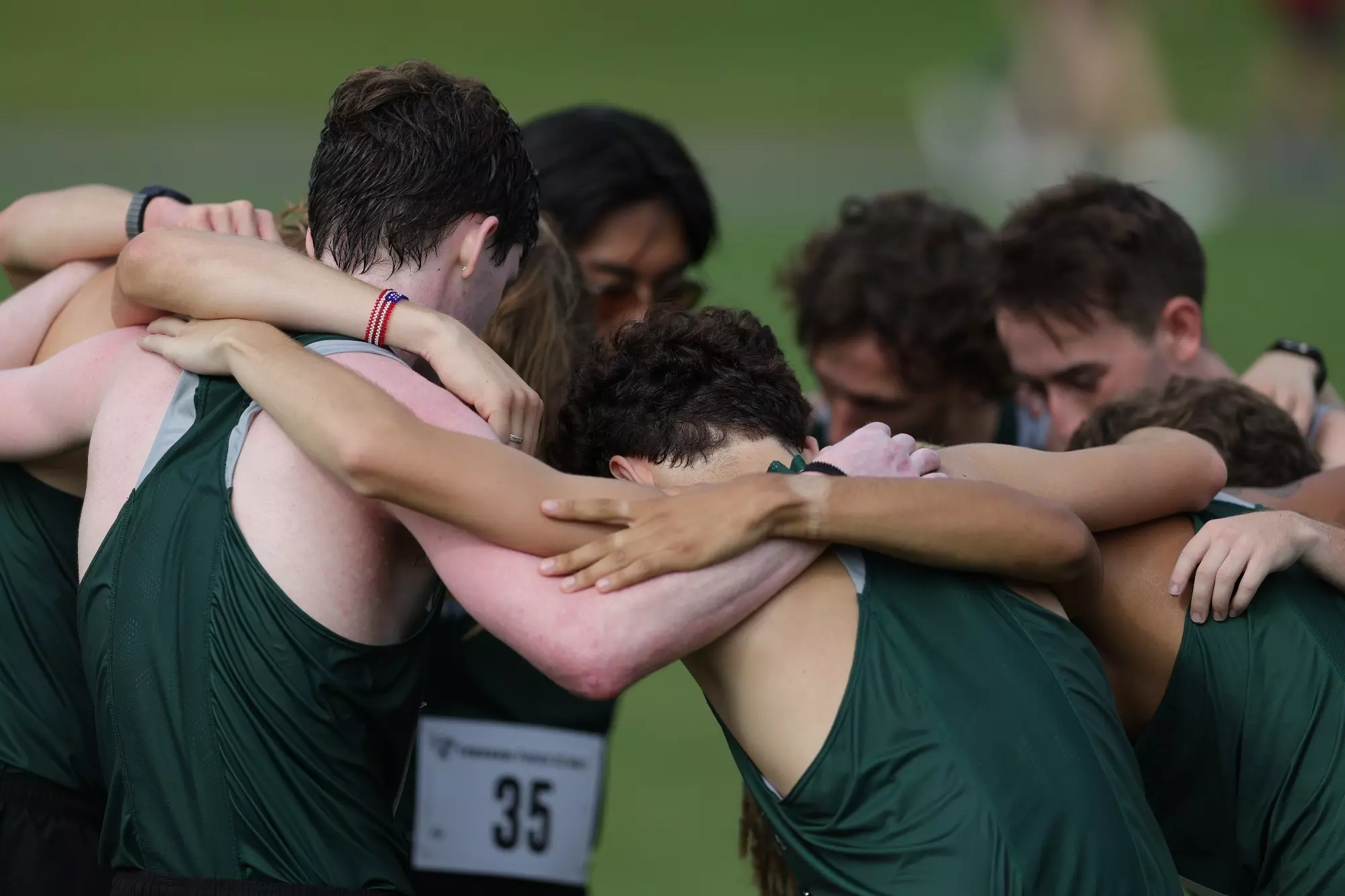 2023 Men's XC Huddle - Fordham
